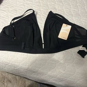 Lively black bra size 3 (36 DDD)
